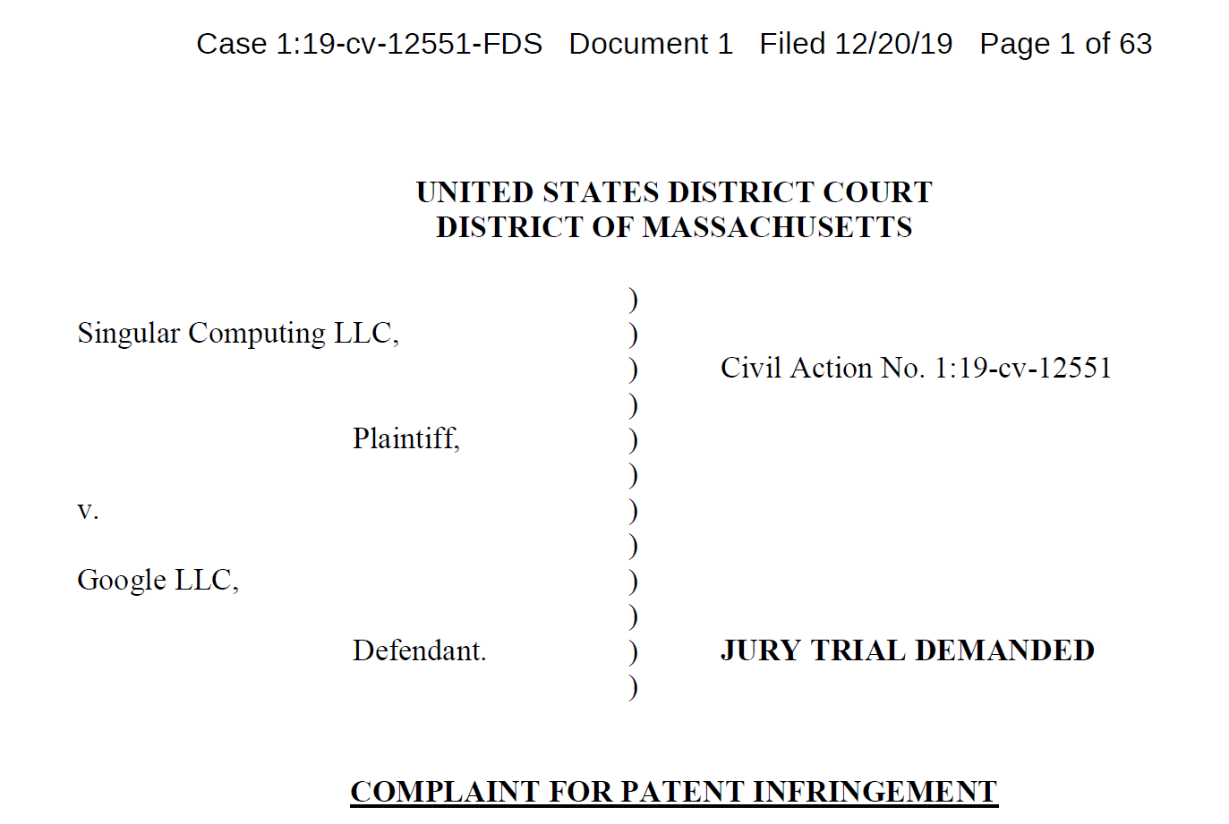 First major AI patent settlement: former child prodigy sued Google for $7 billion (potentially $21B)—case history